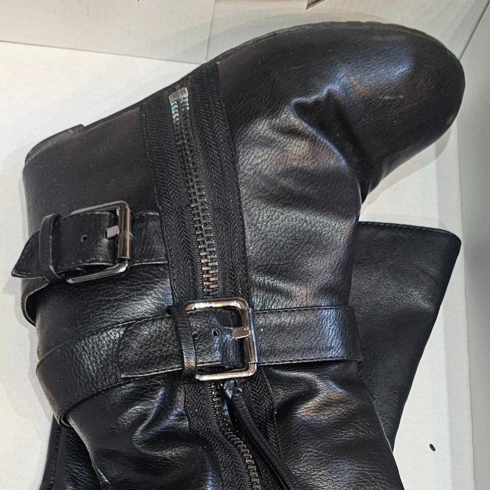 Aldo Wedge Heel Boots